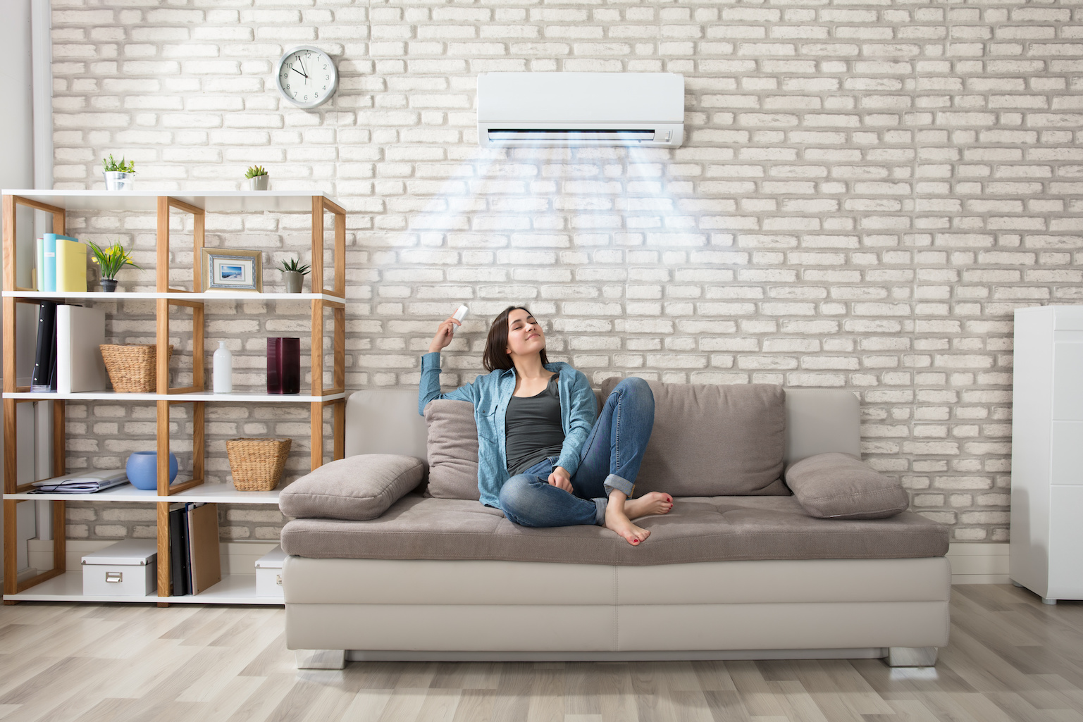 Heat pump cooling