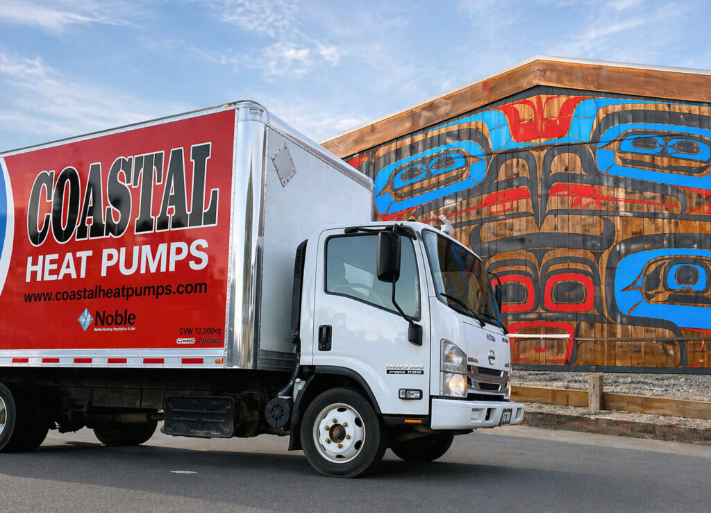 A Coastal Heat Pumps Truck