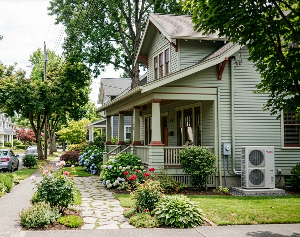 Outdoor heat pump unit
