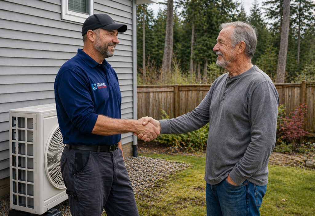 A Coastal Heat Pumps comfort guarantee