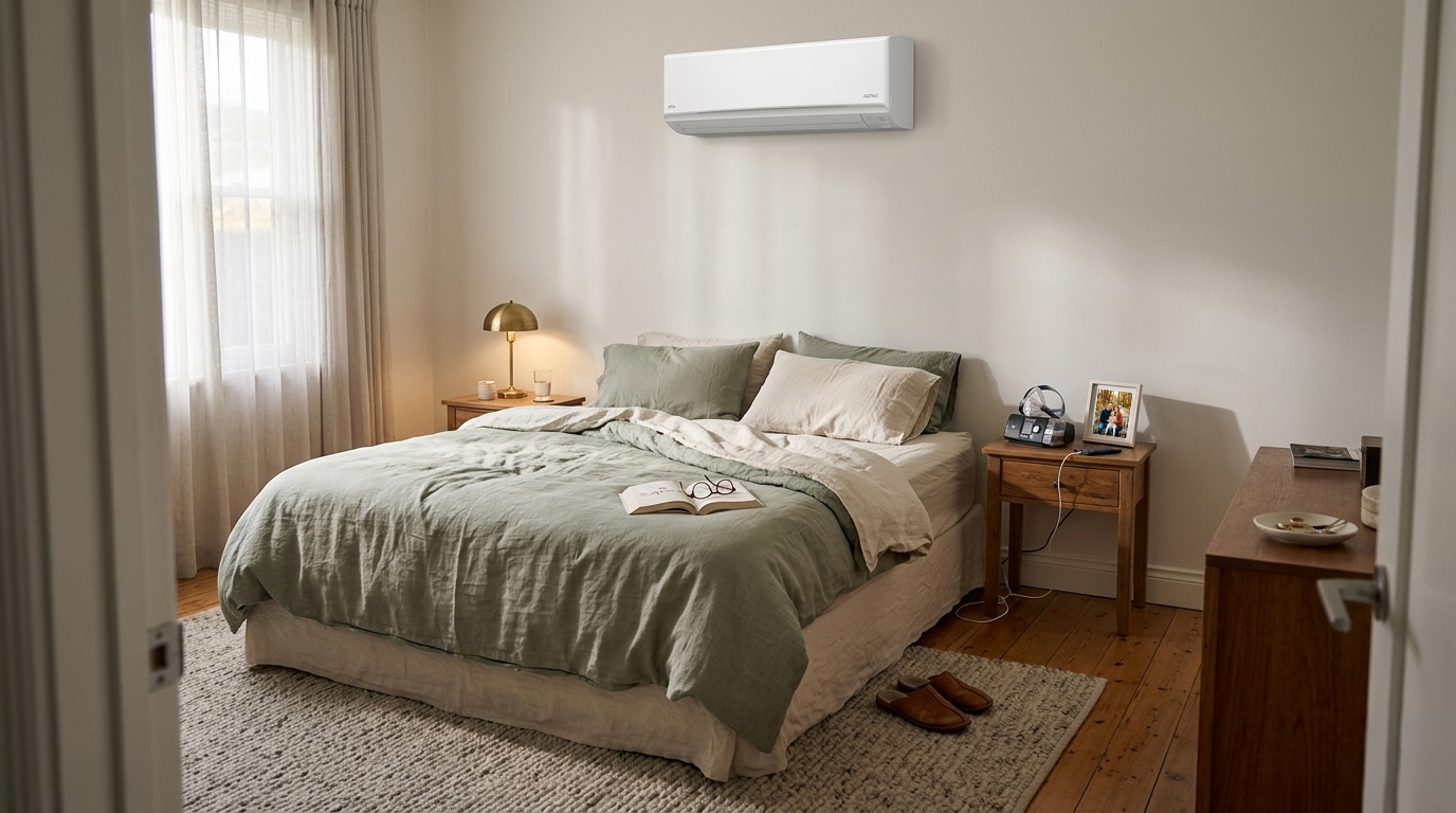 Home cooling with a ductless system