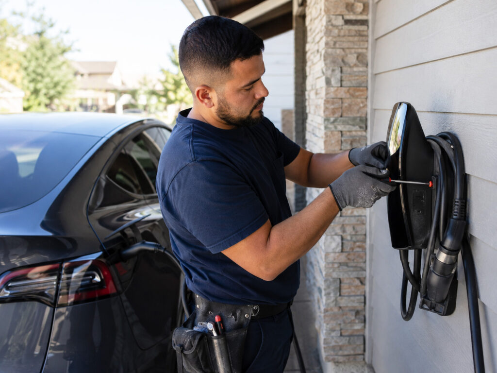 Electrical Services EV Charger Install