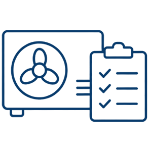 heat pump maintenance icon