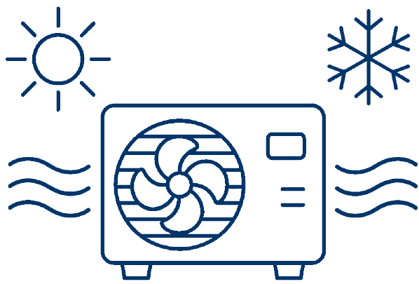 Quiet, Low-Impact Operation heat pumps