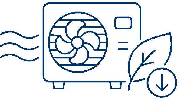 Quiet, Low-Impact Operation heat pumps